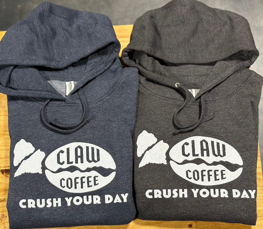 Claw Coffee Crush Your Day Hoodies